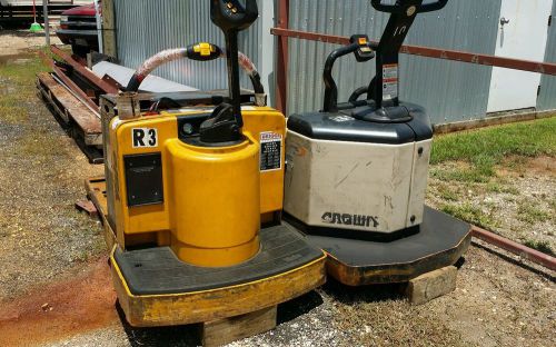 Lot of 2 Pallet Jacks 6,000 lbs (Crown &amp; Yale)