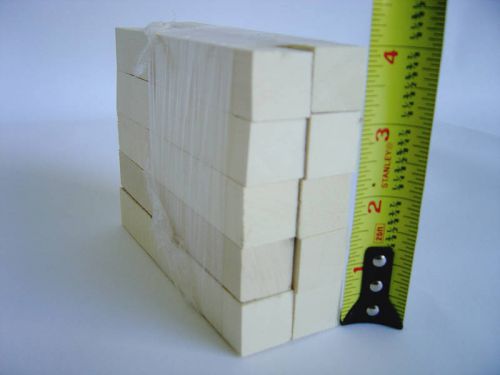 Holly american wood turning squares pen blanks - 20 pcs for sale