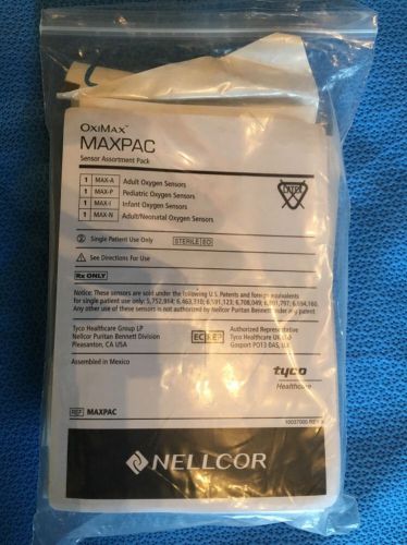 Nellcor OxiMax Sensor Assortment Pack MAXPAC