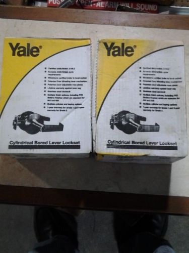 YALE 5400LN SERIES AU 5401LN 626 DOOR LEVER HANDLE LOCKSET YALE 5401LN