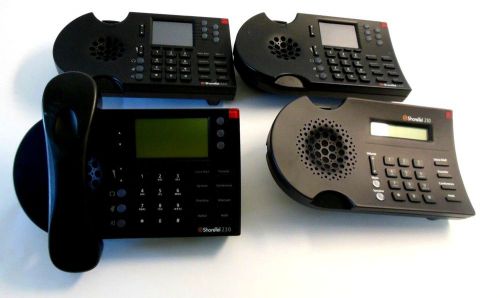 Lot (4) ShoreTel IP Phones 210 ,230,265,265