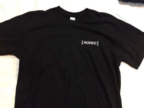 Travis scott rodeo tour t-shirt black size large los angeles for sale