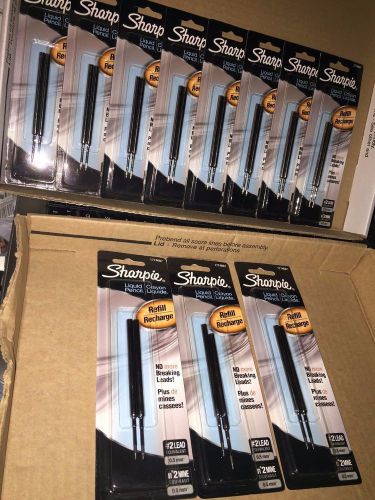 Sharpie liquid pencil refill 2 pack black # 2 lead 0.5 mm new sealed  lot of 11 for sale