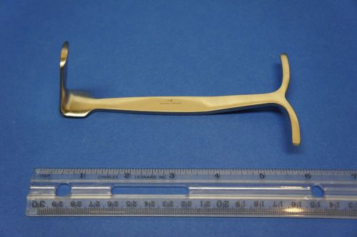 ZSI Retractor Ortho Smillie Medium Angled Blade Fishtail Handle 5.5&#034;