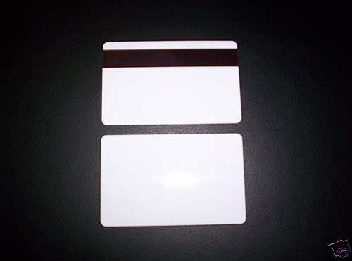 500 PVC Plastic Cards 30 Mil Hi Co Magnetic Mag Stripe