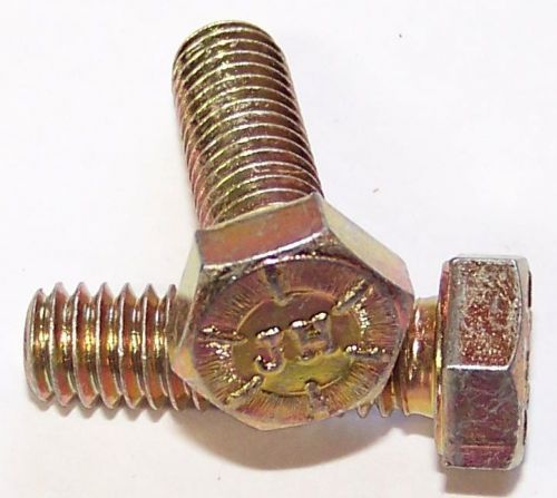 200 BULK Qty-NC GR8 Hex Head Bolt 5/16-18X1 ZP(9129)