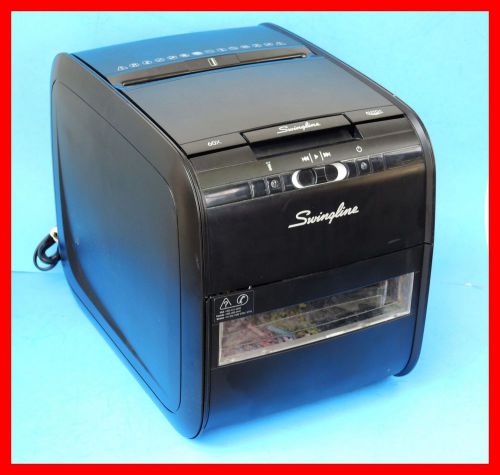 Swingline Paper Shredder, Shred 60X Auto Feed, Cross-Cut, 60 Sheets