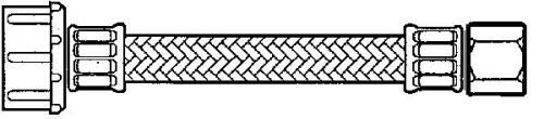 SUPPLY LINE,SS 1/2FX7/8BCX16&#034;