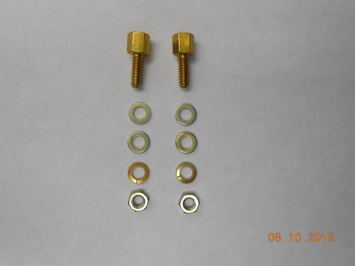 50 TE Connectivity / AMP 5205817-1 Female Screwlock Assembly Kit Yellow Chromate