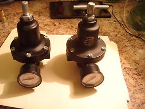 2 New-No Box, Norgren 11-002-013 &amp; 11-002-681 Pneumatic Regulator 1/2 &amp; 1/8 NPT