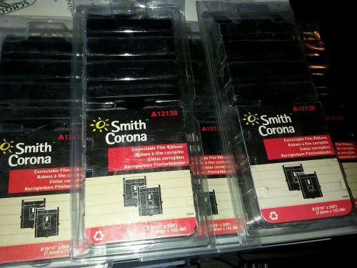 2 pack NOS SMITH CORONA Correctable Film Ribbons ~ A 12138