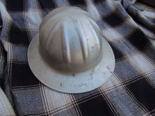 Vintage aluminum hard hat pat pending B.F.Donald co los angeles