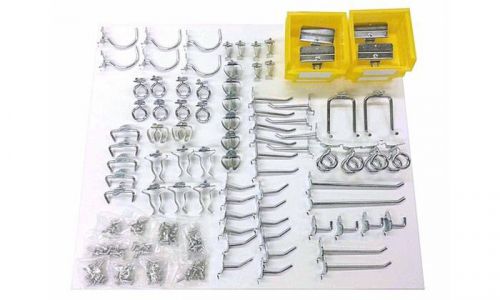 Triton Products 76983 DuraHook Kit Zinc Plated Steel Hook and Bin Assortm... New