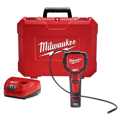 Milwaukee m12 12v lithium-ion cordless 360 degree digital inspection camera kit for sale