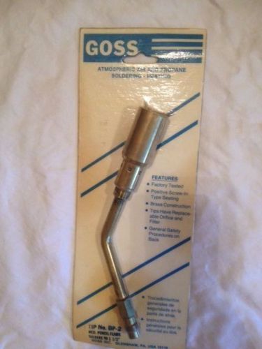 Goss Tip BP-2 Flame Air-Propane Soldering Heating Torch Tip  Medium Pencil Flame