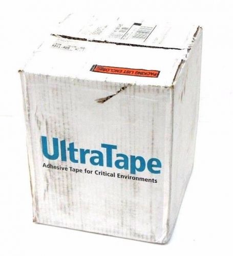 NIB ULTRATAPE 1160CL200-P3D MEDIUM TACK VINYL CLEANROOM TAPE - BOX OF 24