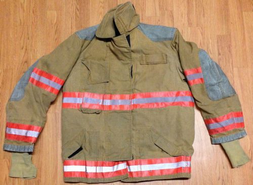 Vintage Globe Firefighter Bunker Turnout Jacket  42 x 32 1996