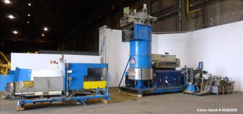 Used- Erema Plastic Recycling line consisting of: (1) Erema model RM 160 MFG 199