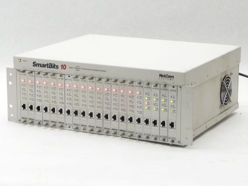 SPIRENT SMARTBITS 10 PERFORMANCE ANALYSIS SYSTEM +15*ML-7710 4*L3-6710 SX-7410B