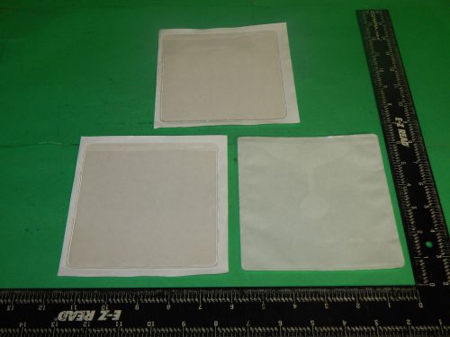 Lot of 3 Adhesive Individual CD/DVD Holders