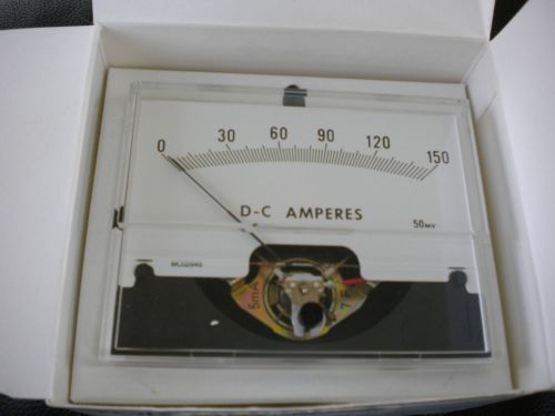 New Old Stock  Yokogawa Panel D-C AMPERES Meters   261324ECPZ