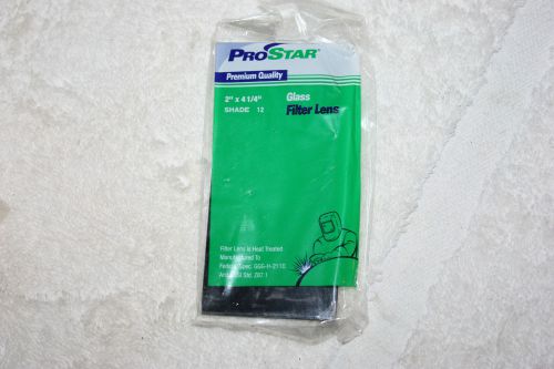 PROSTAR 2 x 4 1/4 SHADE 12 GLASS FILTER LENS NEW