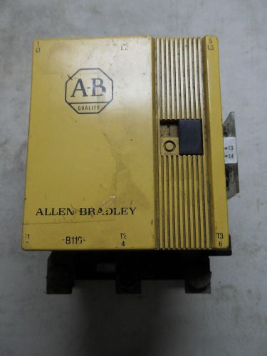 (L9) 1 USED ALLEN BRADLEY 100-B110N*3 SER A MOTOR STARTER