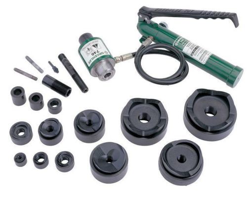 Greenlee NEW 7310 Hydraulic Punch Set