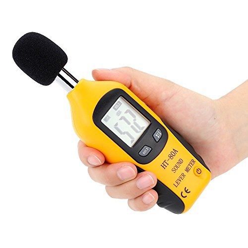 upHere Digital Decibel Sound Level Meter Tester 30 dBA - 130 dBA- [9V Battery