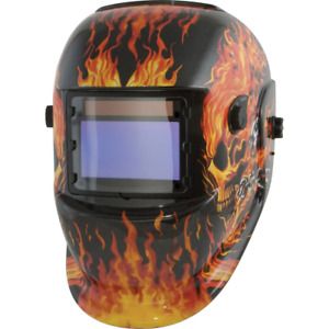 Solar Powered Auto Darkening Welding Helmet