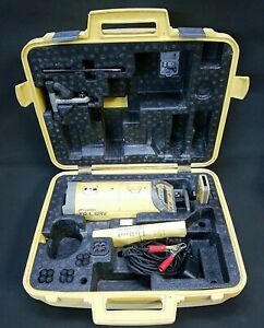 Topcon TP-L4AV Red Beam Pipe Laser with Accessories - 57