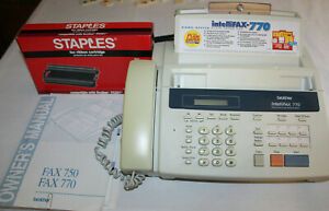 Brother IntelliFAX 770 Copier Fax Plus Cartridge