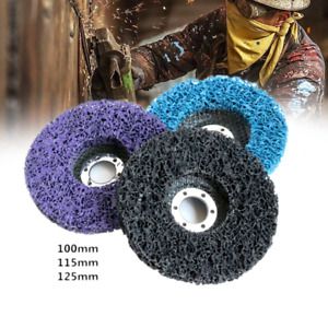 Polishing Pad Poly Strip Disc Abrasive Paint Rust Removal Clean Grinding Wheels