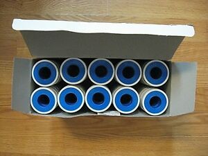 PTFE THREAD SEAL TAPE Plumbers Tape 1/2&#034; X 520&#034; LOT OF 50