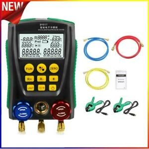 DY517 Pressure Gauge Refrigeration Digital Vacuum Pressure Manifold Tester