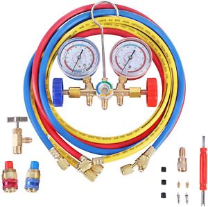 carga refrigerante indicador diagnstico colector CA 3 vas aire acondicionado