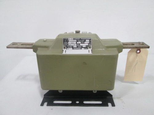 Sangamo mc-50 10-l-50 200:5a amp current 5kv-ac 60kv-ac transformer d299229 for sale