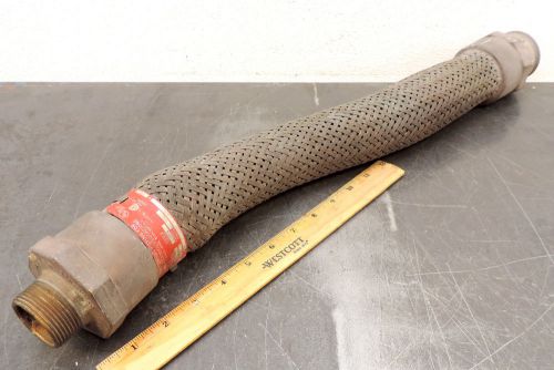 Crouse-hinds eclk418 explosion proof flexible conduit brass 18&#034; 1-1/4&#034; npt for sale