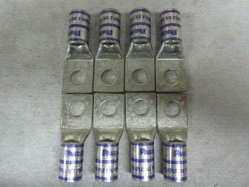 8 x Panduit Purple LCA4/0 -12 Compression Crimp Lug Terminal LCA 4/0 - 12