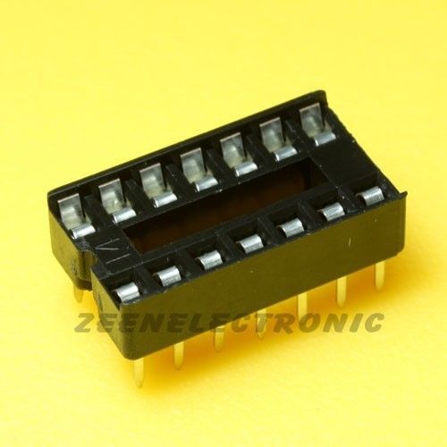 20 pcs 14 pin DIP IC Sockets 2.54 mm Pitch Dual Wipe Contact Through Hole