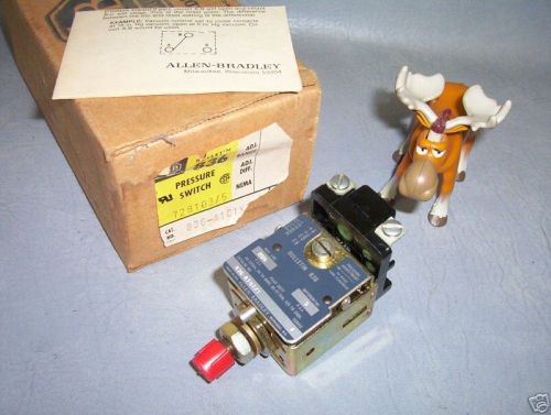 Allen bradley pressure switch 836-a101x1 for sale