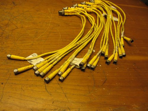 Turck lot of 10 molded twin junction cable u0117-3 4brs 4.4-2pkg 3m-0.3/0.3 for sale