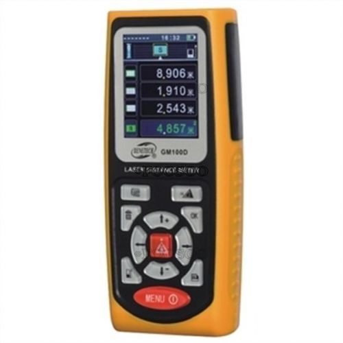 LASER DISTANCE METER PHOTOELECTRIC NEW VOLUME TESTER GM100D 100M RANGE FINDER