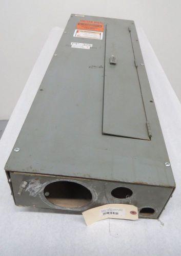 GENERAL ELECTRIC GE 84400 BREAKER 200A 120/208V-AC DISTRIBUTION PANEL B328783