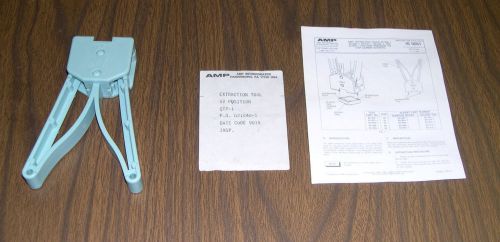 IC extraction tool, for 52 Position PLLC socket. Mfg by AMP.