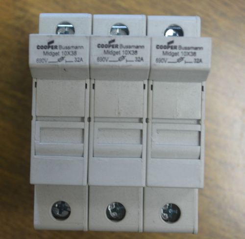 (6) Cooper Bussmann Fuse-Disconnector 690V 32A  CHM3D