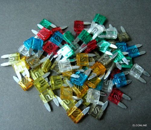 #ewa3 atm mini blade fuse car/boat assortment 5a ~ 30a total 70 pcs for sale