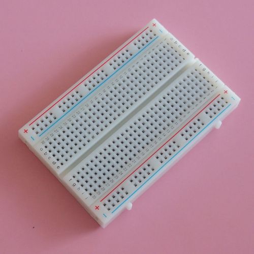 400 holes high quality 8X5.5cm Breadboard Mini bread board Experimental board