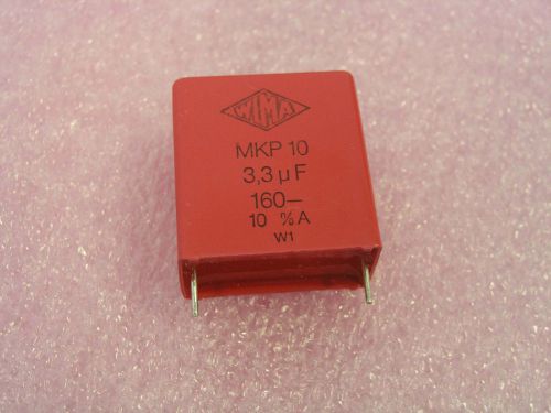 3.3uf MKP  WIMA 160v CAPACITORS lot of 3