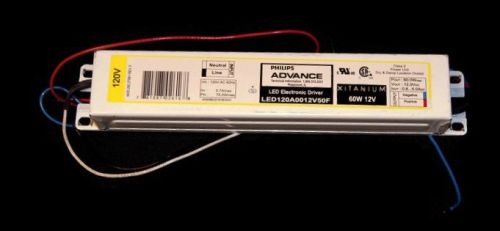 Philips Advance Xitanium 120V (LED120A0012V50F) 60W 12V LED Electronic Driver